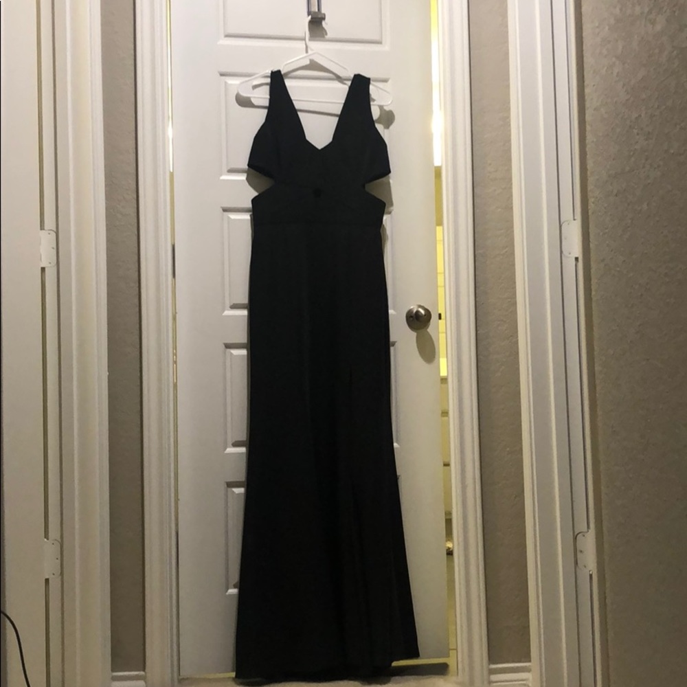 BCBG MAXAZRIA black evening gown